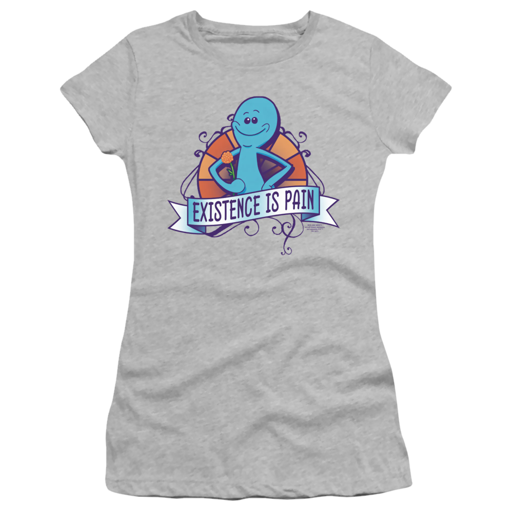 Rick and Morty Existence Is Pain - Juniors T-Shirt Juniors T-Shirt Rick and Morty   