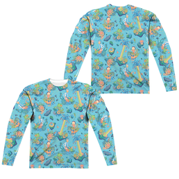 Rick and Morty Ricktanical - Men's All-Over Print Long Sleeve Men's All-Over Print Long Sleeve Rick and Morty   