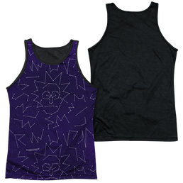 Rick and Morty Stars - Men's Black Back Tank Top Men's Black Back Tank Rick and Morty   