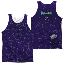 Rick and Morty Stars - Men's All Over Print Tank Top Men's All Over Print Tank Rick and Morty   