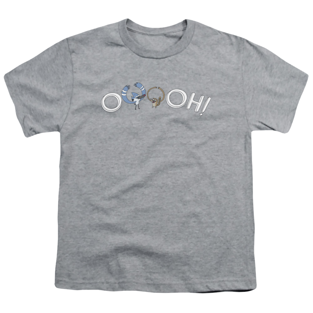 Regular Show, The Ooooh - Youth T-Shirt Youth T-Shirt (Ages 8-12) The Regular Show   
