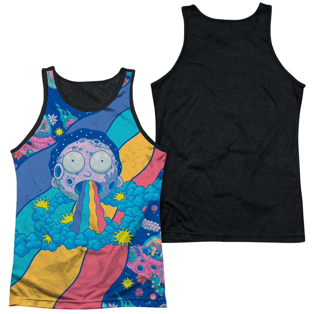 Rick and Morty Goodbye - Men's Black Back Tank Top Men's Black Back Tank Rick and Morty   