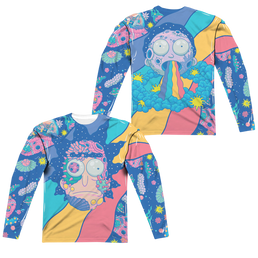 Rick and Morty Goodbye - Men's All-Over Print Long Sleeve Men's All-Over Print Long Sleeve Rick and Morty   