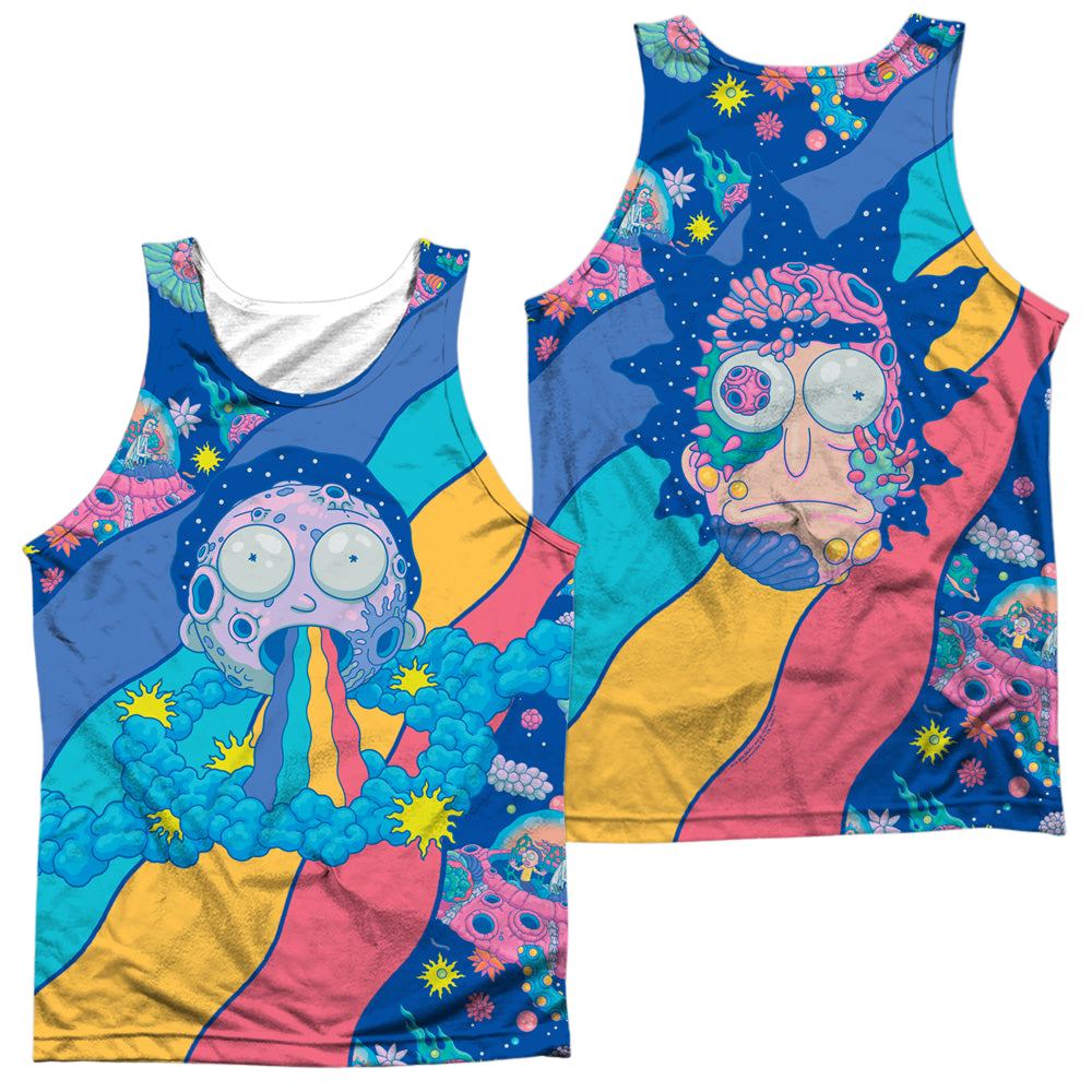 Rick and Morty Goodbye - Men's All Over Print Tank Top Men's All Over Print Tank Rick and Morty   