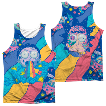 Rick and Morty Goodbye men's all-over print tank