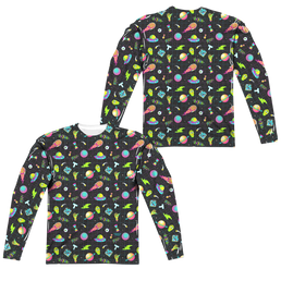 Rick and Morty Opening Icons - Men's All-Over Print Long Sleeve Men's All-Over Print Long Sleeve Rick and Morty   