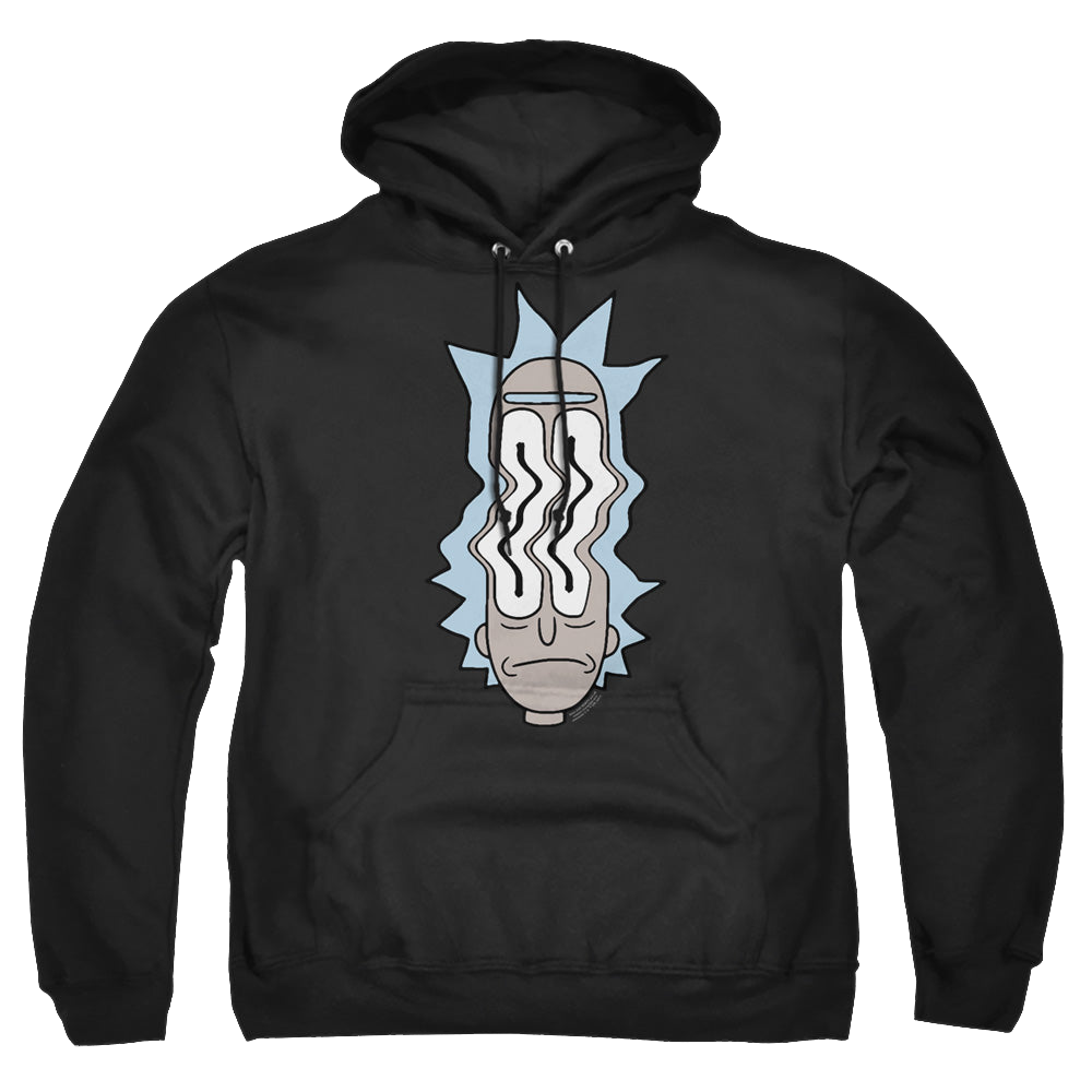 Rick and Morty Rick Waves - Pullover Hoodie Pullover Hoodie Rick and Morty   