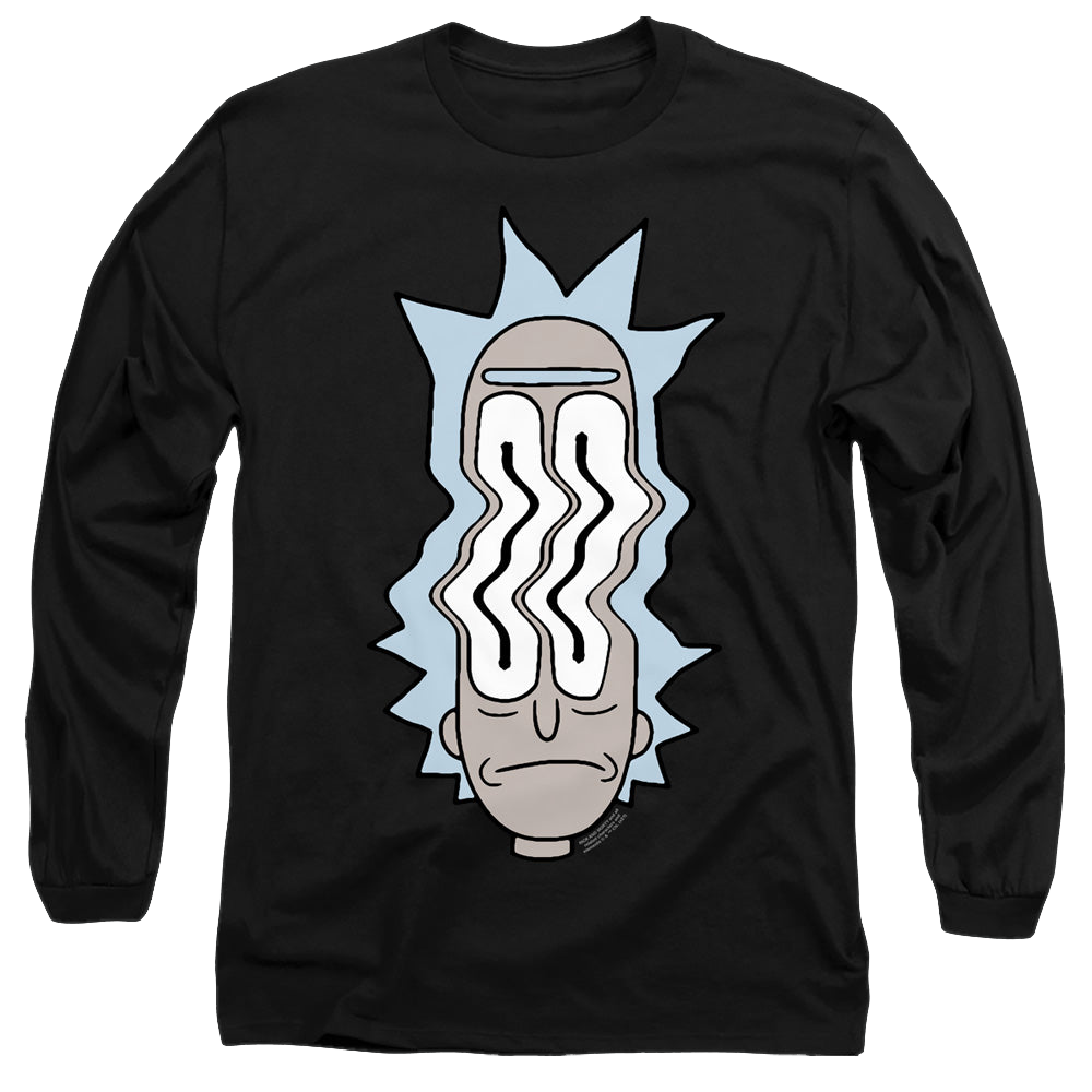 Rick and Morty Rick Waves - Men's Long Sleeve T-Shirt Men's Long Sleeve T-Shirt Rick and Morty   