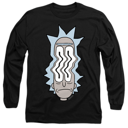 Rick and Morty Rick Waves - Men's Long Sleeve T-Shirt Men's Long Sleeve T-Shirt Rick and Morty   