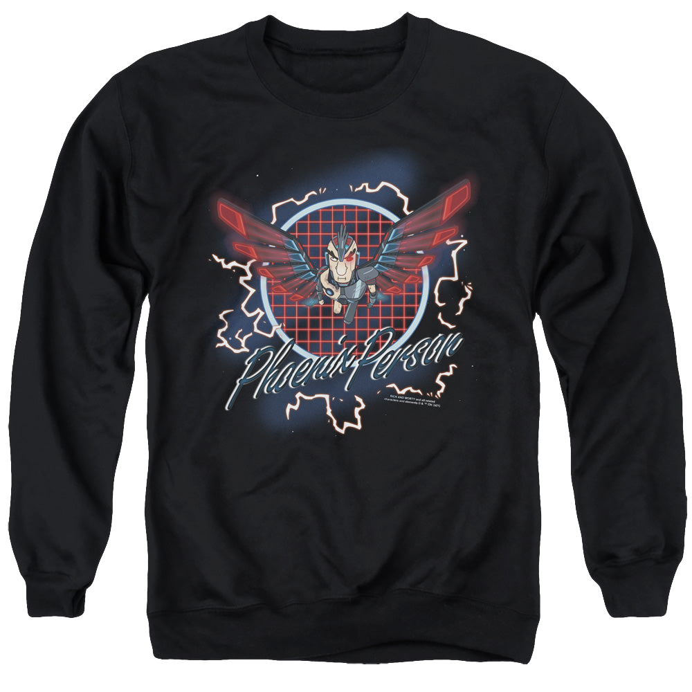 Rick and Morty Phoenix Person - Men's Crewneck Sweatshirt Men's Crewneck Sweatshirt Rick and Morty   