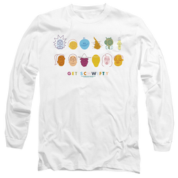 Rick and Morty Get Schwifty - Men's Long Sleeve T-Shirt Men's Long Sleeve T-Shirt Rick and Morty   
