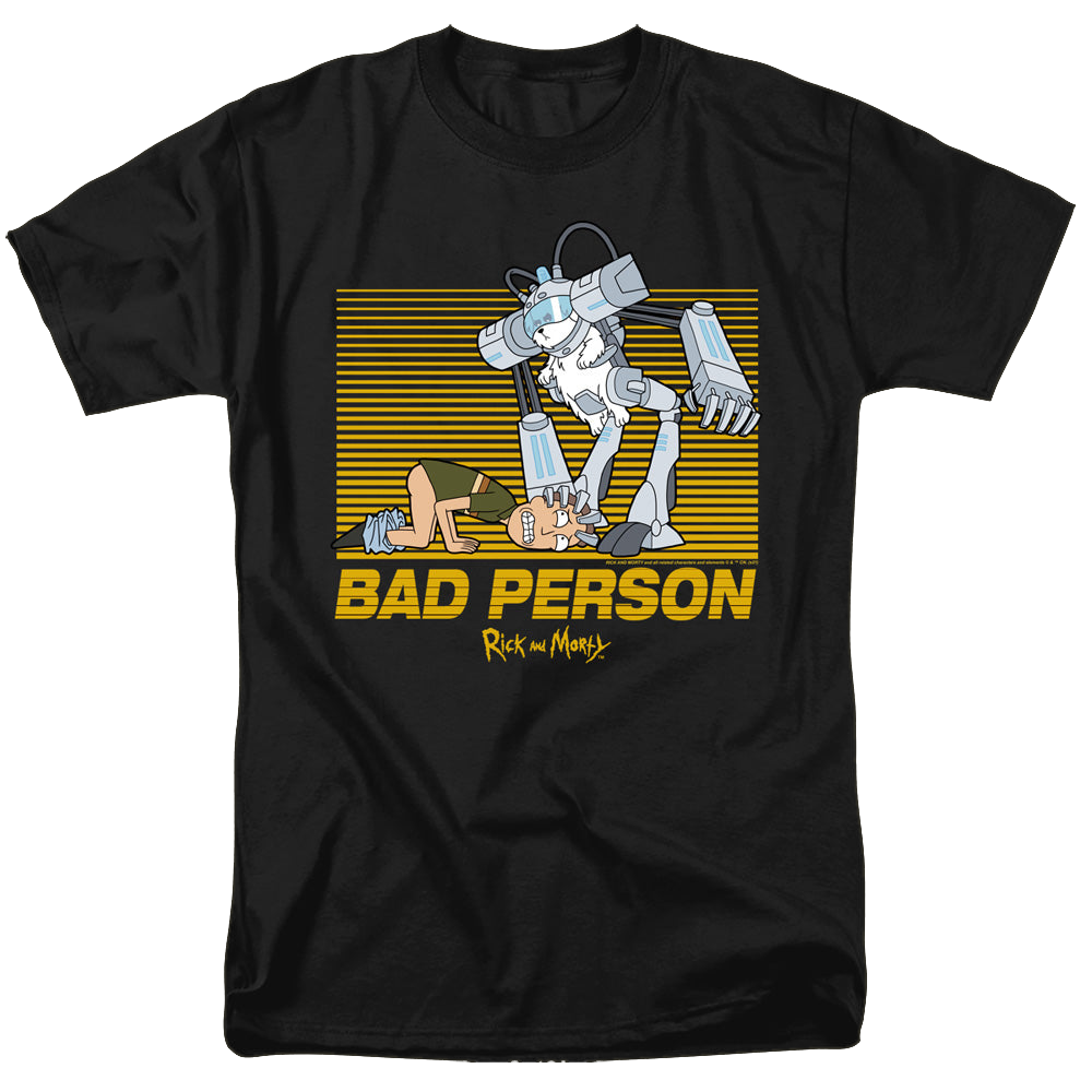 Rick and Morty Bad Person - Men's Regular Fit T-Shirt Men's Regular Fit T-Shirt Rick and Morty   