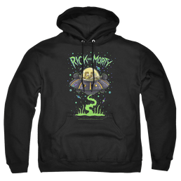 Rick and Morty Drunk Rick Ship - Pullover Hoodie Pullover Hoodie Rick and Morty   