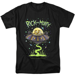Rick and Morty Drunk Rick Ship - Men's Regular Fit T-Shirt Men's Regular Fit T-Shirt Rick and Morty   
