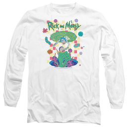 Rick and Morty Falling Portals - Men's Long Sleeve T-Shirt Men's Long Sleeve T-Shirt Rick and Morty   