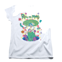 Rick and Morty Falling Portals - Women's T-Shirt Women's T-Shirt Rick and Morty   