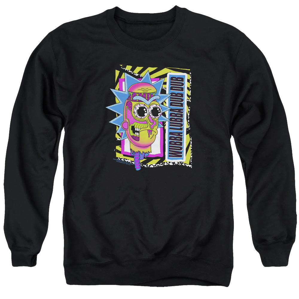 Rick and Morty Wubba Lubba Dub Dub - Men's Crewneck Sweatshirt Men's Crewneck Sweatshirt Rick and Morty   
