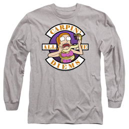 Rick and Morty Carp En All Them Diems - Men's Long Sleeve T-Shirt Men's Long Sleeve T-Shirt Rick and Morty   