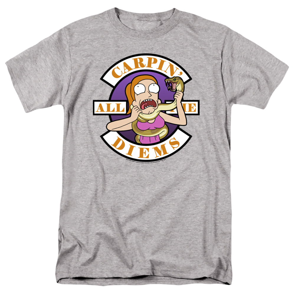 Rick and Morty Carp En All Them Diems - Men's Regular Fit T-Shirt Men's Regular Fit T-Shirt Rick and Morty   
