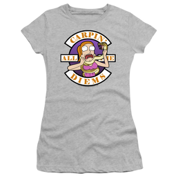 Rick and Morty Carp En All Them Diems - Juniors T-Shirt Juniors T-Shirt Rick and Morty   