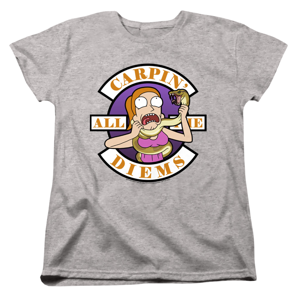 Rick and Morty Carp En All Them Diems - Women's T-Shirt Women's T-Shirt Rick and Morty   