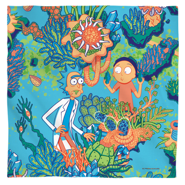 Botanical Space Rick And Morty bandana