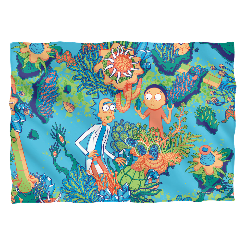 Rick and Morty Botanical Space Rick And Morty - Pillow Case Pillow Cases Rick and Morty   