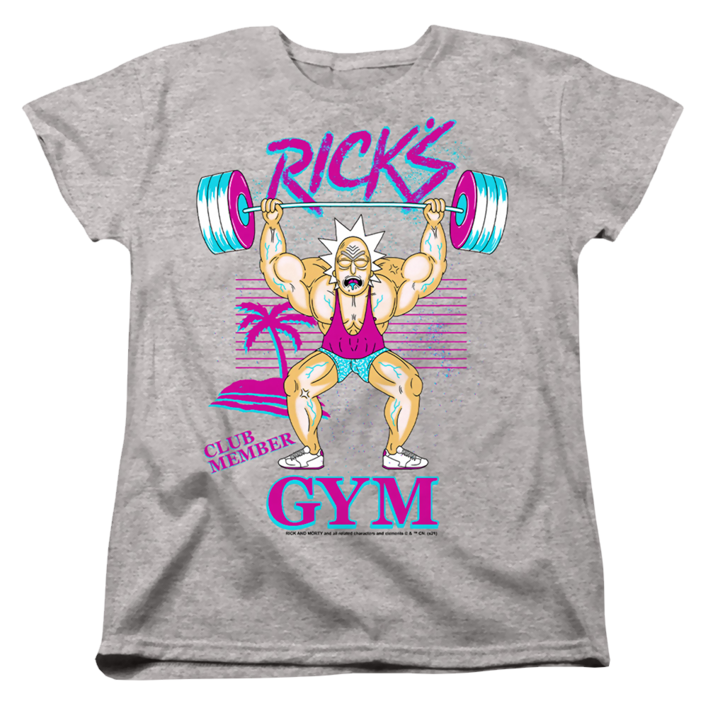 Rick and Morty Ricks Gym - Women's T-Shirt Women's T-Shirt Rick and Morty   