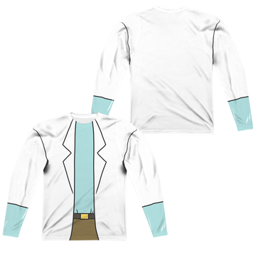 Rick and Morty Rick Lab Coat men's all-over print long sleeve