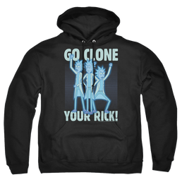 Rick and Morty Go Clone Your Rick - Pullover Hoodie Pullover Hoodie Rick and Morty   