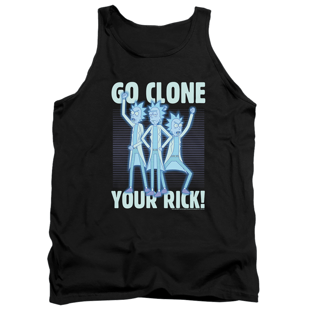 Rick and Morty Go Clone Your Rick - Men's Tank Top Men's Tank Rick and Morty   