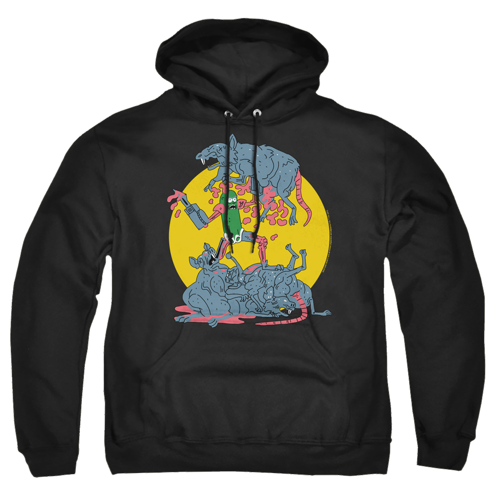 Rick and Morty The Adventures Of Pickle Rick - Pullover Hoodie Pullover Hoodie Rick and Morty   
