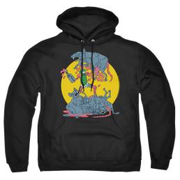 Rick and Morty The Adventures Of Pickle Rick - Pullover Hoodie Pullover Hoodie Rick and Morty   