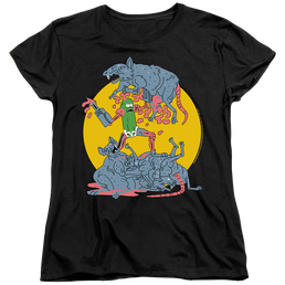 Rick and Morty The Adventures Of Pickle Rick - Women's T-Shirt Women's T-Shirt Rick and Morty   