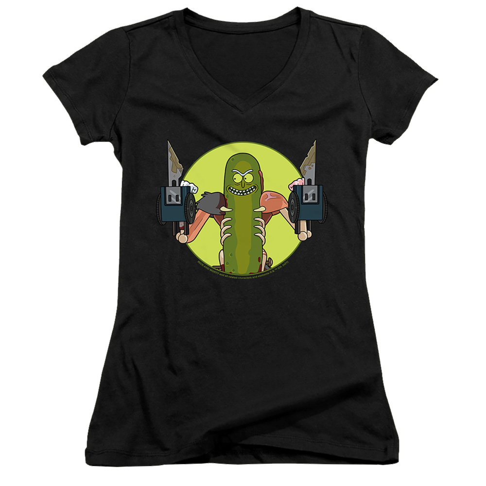 Rick and Morty I Love Myself - Juniors V-Neck T-Shirt Juniors V-Neck T-Shirt Rick and Morty   