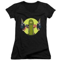 Rick and Morty I Love Myself - Juniors V-Neck T-Shirt Juniors V-Neck T-Shirt Rick and Morty   