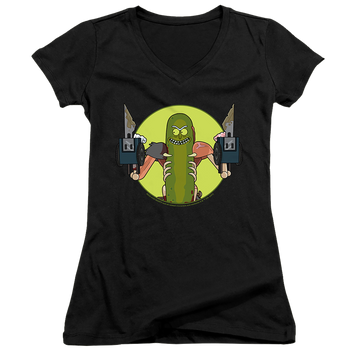Rick and Morty I Love Myself - Juniors V-Neck T-Shirt Juniors V-Neck T-Shirt Rick and Morty   