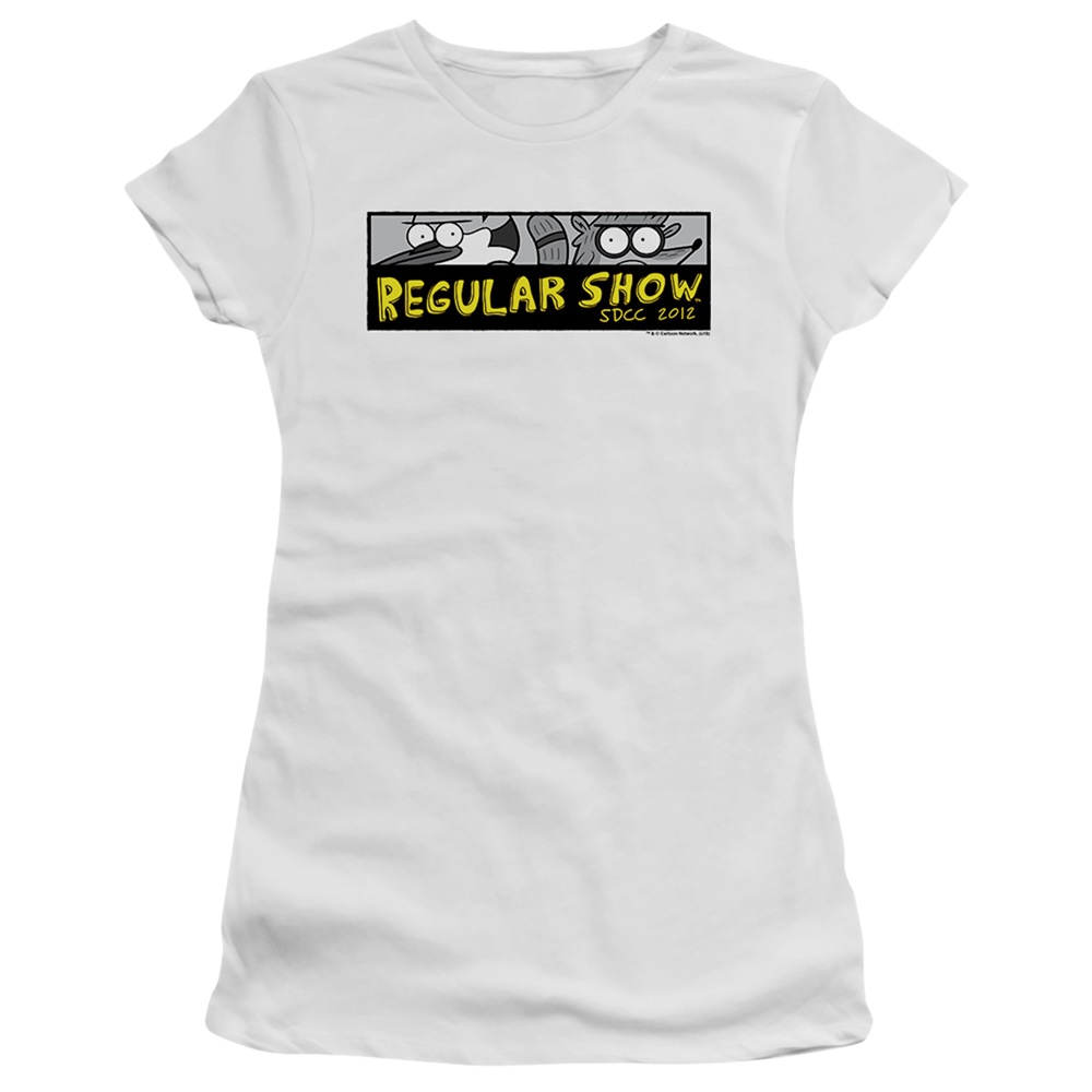 The Regular Show Rs Sdcc 2012 - Juniors T-Shirt Juniors T-Shirt The Regular Show   