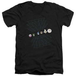 Regular Show Regular Grid Men's V-Neck T-Shirt Men's V-Neck T-Shirt The Regular Show   