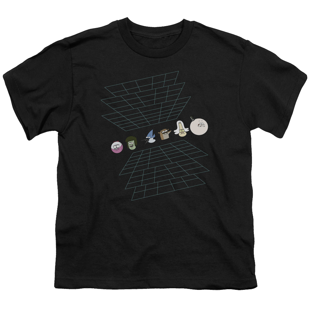 Regular Show, The Regular Grid - Youth T-Shirt Youth T-Shirt (Ages 8-12) The Regular Show   