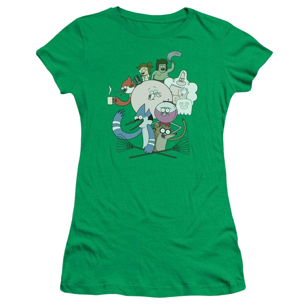 Regular Show Regular Cast Juniors T-Shirt Juniors T-Shirt The Regular Show   
