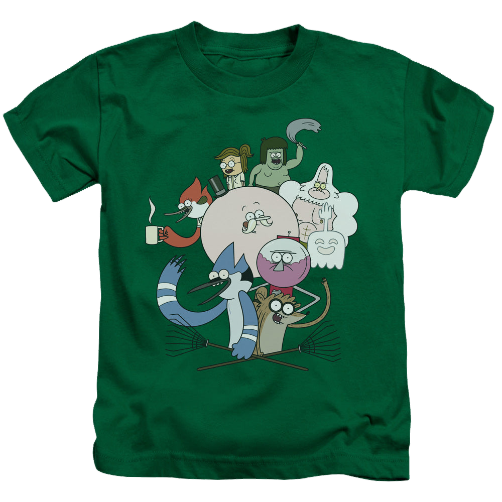 Regular Show, The Regular Cast - Kid's T-Shirt Kid's T-Shirt (Ages 4-7) The Regular Show   