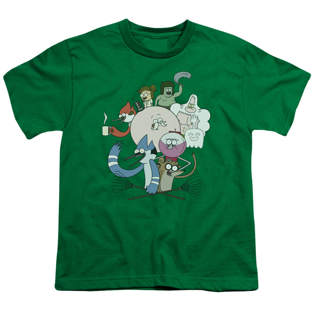 Regular Show, The Regular Cast - Youth T-Shirt Youth T-Shirt (Ages 8-12) The Regular Show   