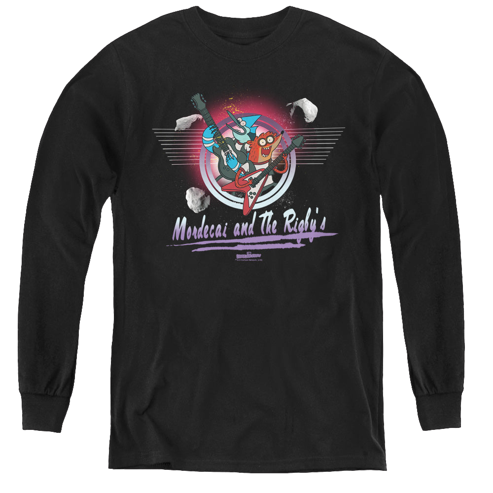 Regular Show, The Mordecai & The Rigbys - Youth Long Sleeve T-Shirt Youth Long Sleeve T-Shirt The Regular Show   