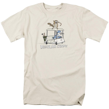 Regular Show Golf Cart Men's Regular Fit T-Shirt Men's Regular Fit T-Shirt The Regular Show   