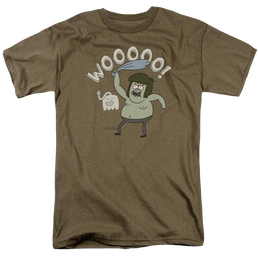 Regular Show, The Wooooo - Men's Regular Fit T-Shirt Men's Regular Fit T-Shirt The Regular Show   