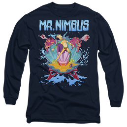 Rick and Morty Mr. Nimbus Design - Men's Long Sleeve T-Shirt Men's Long Sleeve T-Shirt Rick and Morty   