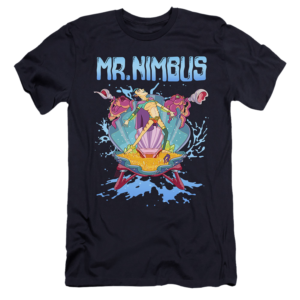 Rick and Morty Mr. Nimbus Design - Men's Premium Slim Fit T-Shirt Men's Premium Slim Fit T-Shirt Rick and Morty   