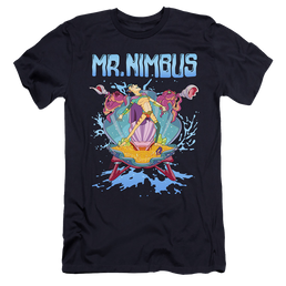 Rick and Morty Mr. Nimbus Design - Men's Premium Slim Fit T-Shirt Men's Premium Slim Fit T-Shirt Rick and Morty   
