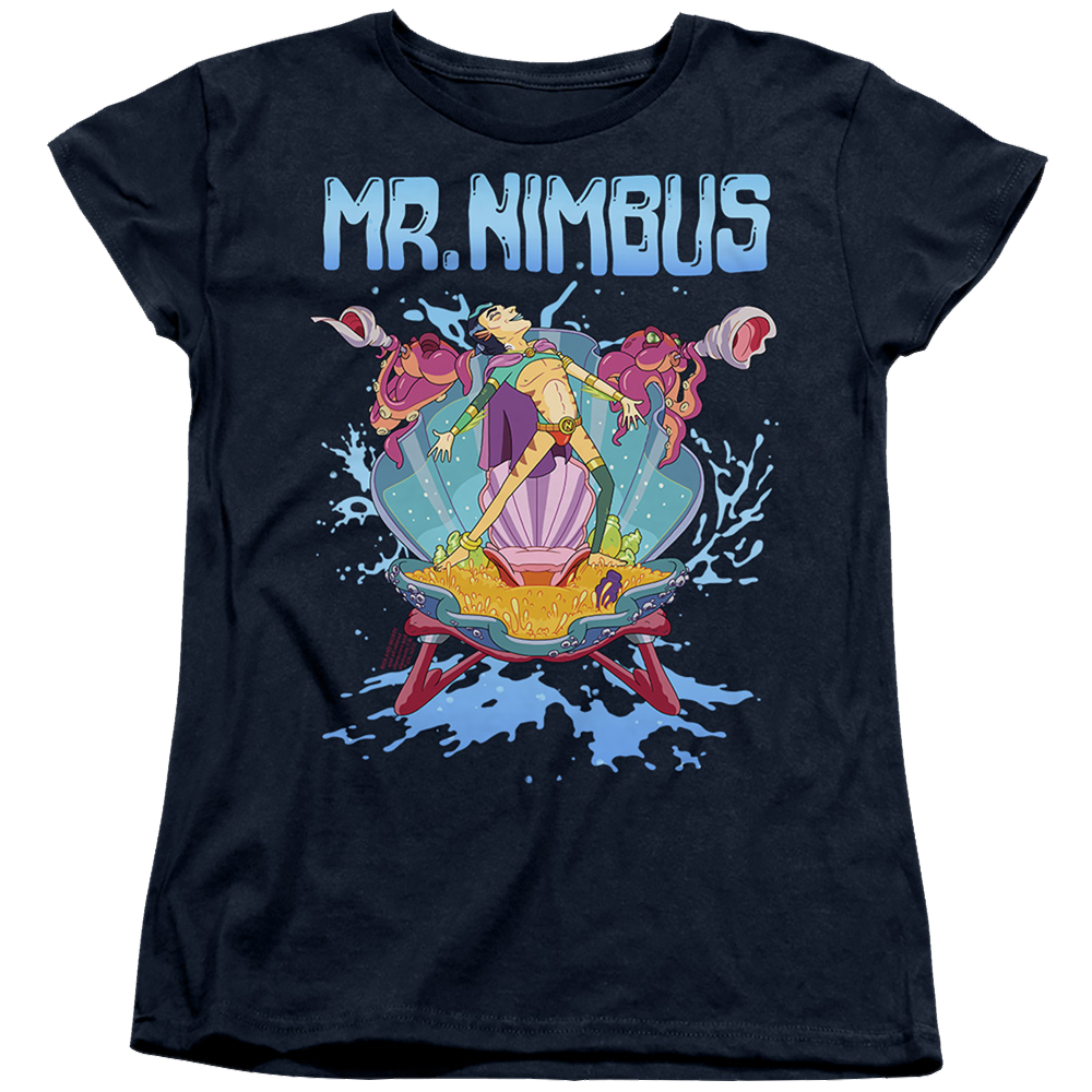 Rick and Morty Mr. Nimbus Design - Women's T-Shirt Women's T-Shirt Rick and Morty   